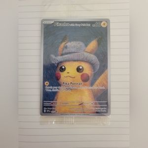 Pikachu with Grey Felt Hat Promo Card